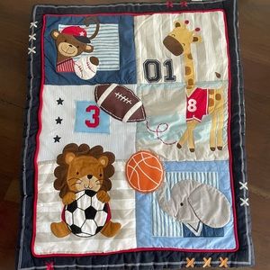 Lambs and Ivy baby blanket